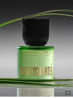 Beautycounter Miles Away: Green Fragrance Bottles